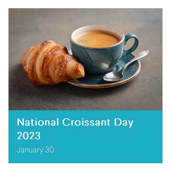 National croissant day