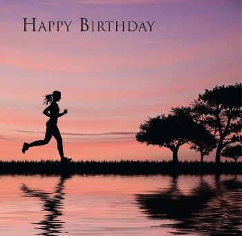 Happy birthday runner