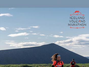 Iceland volcano marathon advert 