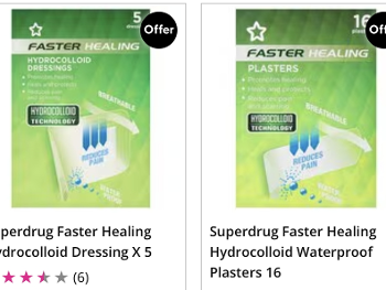 Picture of 2 boxes of plasters