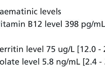 Blood results