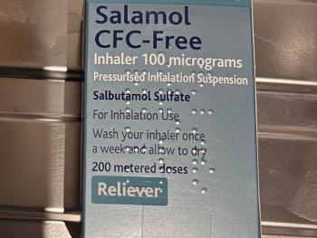 Salamol box CFC free