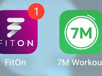 Fiton and 7-min apps