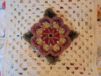 Crochet flower