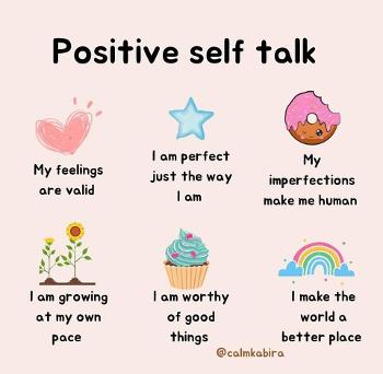 Positive self-talk 