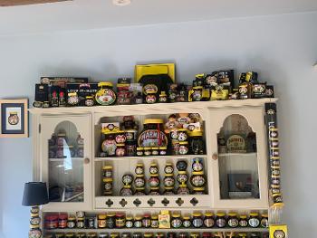Photo of the marmite collection, 
well most of it 🤣! 