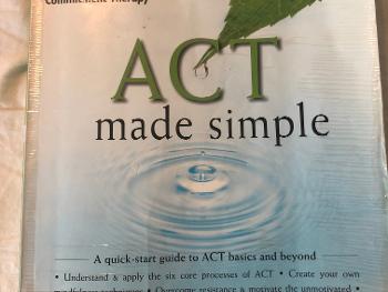 ACT book for therapists 