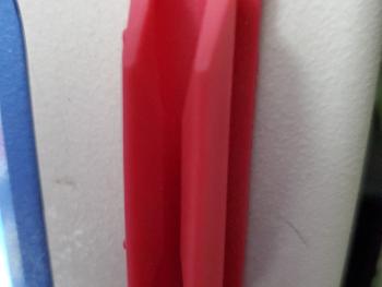 Red pencil holder
