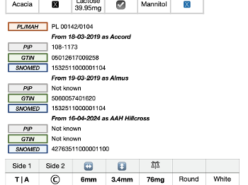 Screenshot of helvella UK for Accord 50