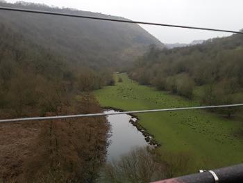 Monsal Trail HM...view from the viaduct!