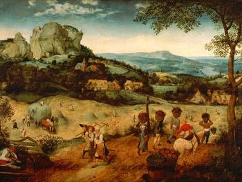 Harvesting-Brueghel