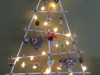 Advent calendar tree just to show Don how it's done! xx