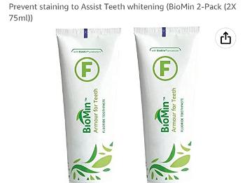 Toothpaste that helps my teeth pain recommended by my hygienist 