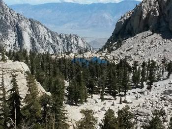 Lone Pine lake above Whitney Portal