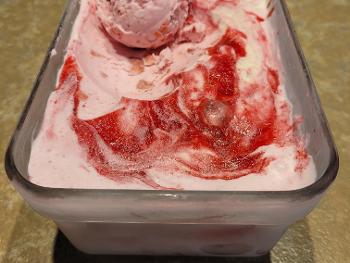 colour photo of ice cream