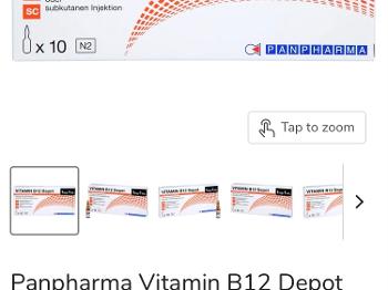 Vitamin b12 ampoules 
