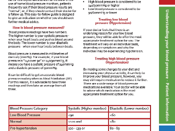 information sheet