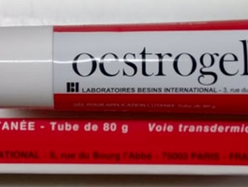 A tube of Oestrogel