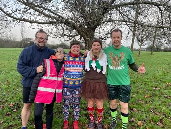 Parkrun today in fancy dress ! 