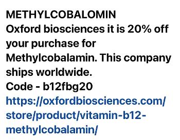 Oxford Biosciences order methylcobalomin