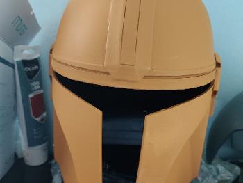 Mandalorian Helmet, work in progress.