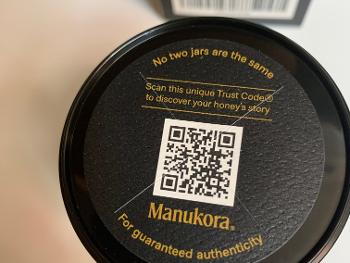 Manukora scannable trust code