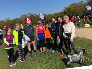Parkrunners in Southampton in 2019