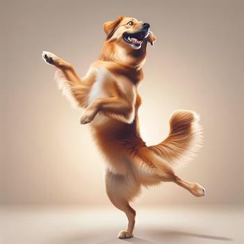 Dancing dog