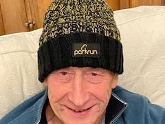 UptheStanley in pom pom hat