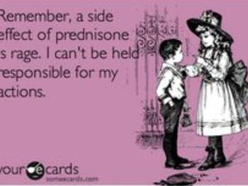Prednisolone side effects 