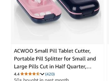 Pill cutter