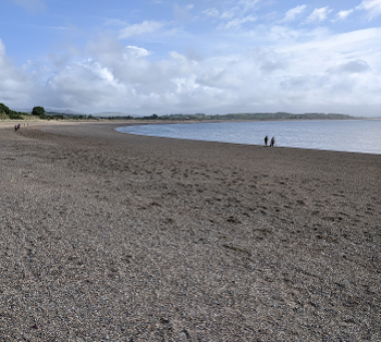 Beach to the east of Hafan Pwllheli. I dare you to spot the turn around point!