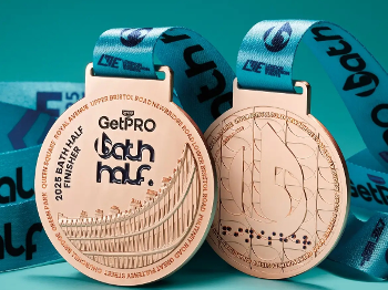 Bath Half medal 2025