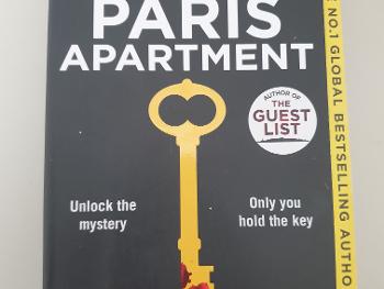 colour photo of a book called The Paris Appartment