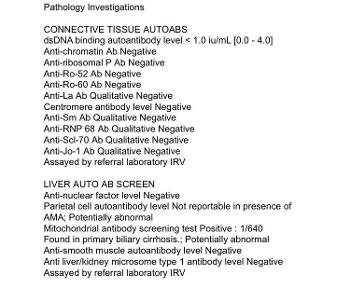 Connective Tissue and Liver Antibodies