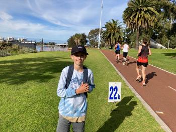 Photo taken yesterday at the Perth marathon. My big goal for 2023 😍