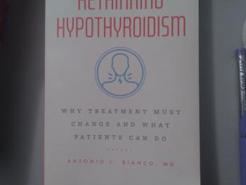 It is an image of the book Rethinking Hypothyroidism 