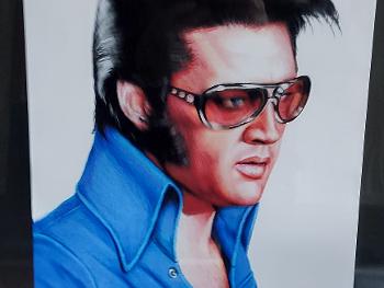 Elvis Drawing 