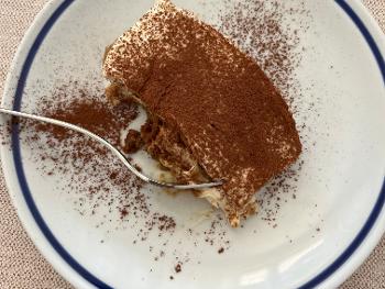 Tiramisù. Typical Italian dessert