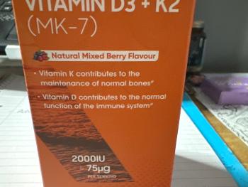 Liposomal Vitamin D3+K2