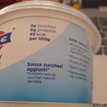 Greek yogurt values