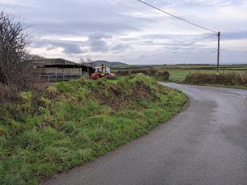 Rural Welsh road 