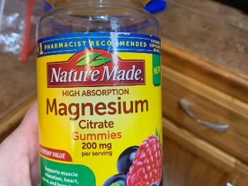 Magnesium citrate gummies
