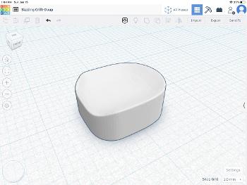 Housing STL in TinkerCad