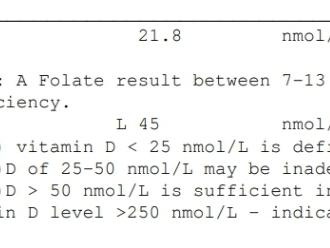 Vitsmin D a bit low....looking to get a stronger one as was only taking 1000 in oil 