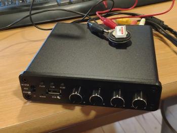 Prototype vCR project, 4 channel amplifier and exciter