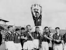 1956 Manchester City winning team.