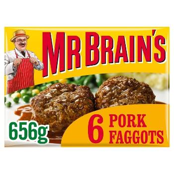 Mr Brain's Pork Faggots. 