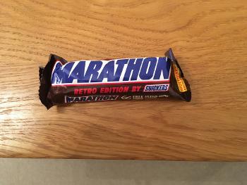 A Marathon chocolate bar