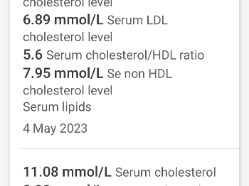 New cholesterol 